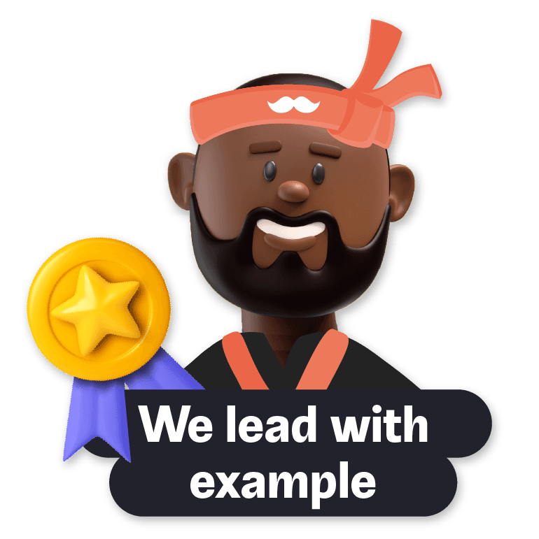 We Lead with Example